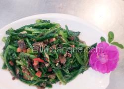 豆豉鲮鱼油麦菜