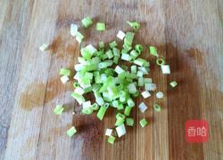 西蓝花炒黑米饭的做法图解7