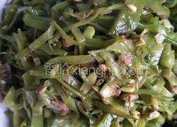 肉炒扁豆丝