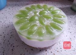 青提酸奶慕斯蛋糕的做法图解16