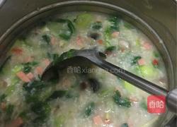 皮蛋瘦肉粥。的做法图解4
