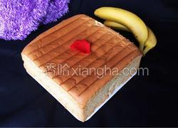10寸香蕉泥戚风蛋糕