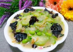 毛豆木耳烧丝瓜