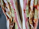 鸡蛋火腿三明治的做法[图]