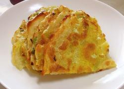 蛋香葱油饼