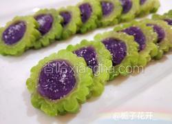 苦瓜紫薯圈
