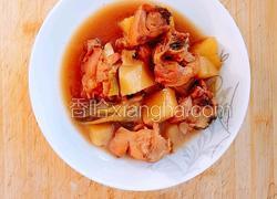 红烧鸡腿加土豆块