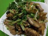 香菇闷鸡腿