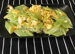 清炒莴苣鸡蛋 