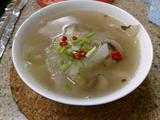 冬瓜虾皮牛排菇汤的做法[图]