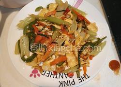 芹菜炒鸡蛋