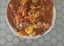肉丝西红柿炒鹅蛋
