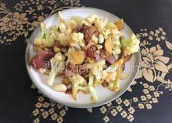 干煸腊肉菜花 