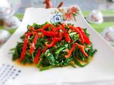 下饭菜—红椒炒韭菜