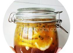 百香果柠檬蜂蜜茶