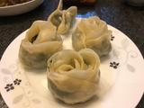 玫瑰花饺子