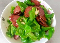 青椒炒腊肠