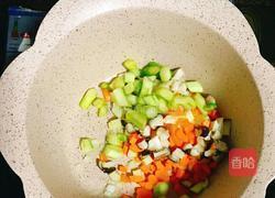 小熊鲜虾杂蔬豆腐的做法图解6