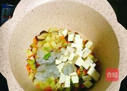 小熊鲜虾杂蔬豆腐的做法图解7
