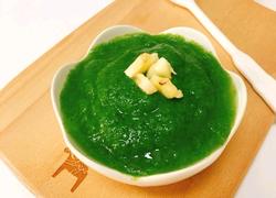 小白菜香蕉泥