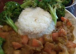鸡肉咖喱饭òᆺó（好吃得不得了）