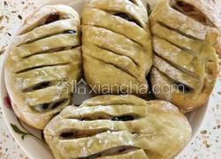 电饭锅版抹茶麻薯欧包