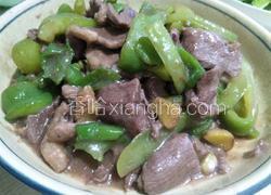 鸭胸肉炒甜椒