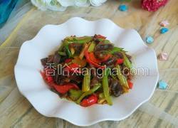 芹菜炒鸭胗