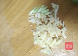 油菜炒土豆片的做法图解3