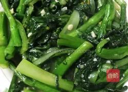 蒜蓉菜心的做法图解5
