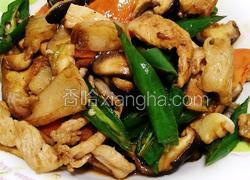 香菇炒肉片