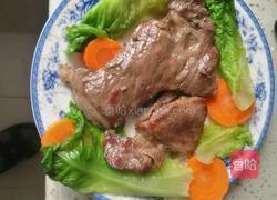 黑胡椒胡萝卜生菜耐嚼牛排的做法图解4