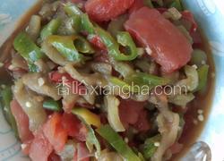 西红柿辣子炒茄子