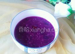 三色藜麦紫薯粥