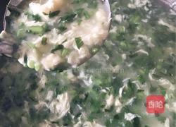 茼蒿蛤蜊疙瘩汤的做法图解17