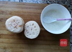 莲藕糯米炖莲子的做法图解1