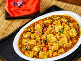 传统的麻婆豆腐加入海鲜，绝对美味极了的做法[图]