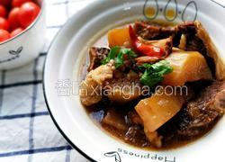 广式萝卜焖炖牛腩
