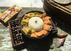 简单快手咖喱鸡排饭