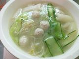 肉丸竹荪玉带汤