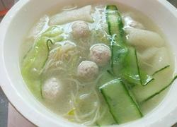 肉丸竹荪玉带汤