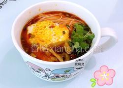 鸡蛋酸辣汤面