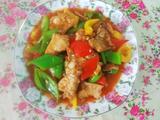 糖醋彩椒肉片