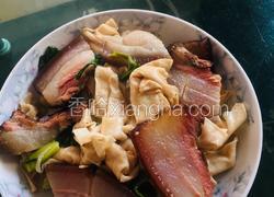 蛋白肉炒熏肉