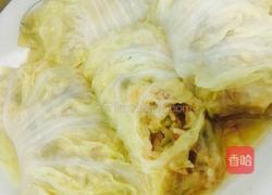娃娃菜包饭的做法图解7
