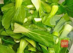 炒青菜的做法图解2