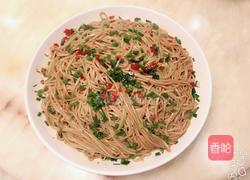 葱油拌面的做法图解5