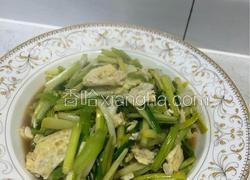 蒜苗炒鸡蛋
