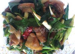 青蒜炒肉