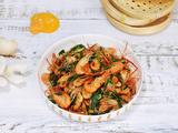 韭菜炒河虾